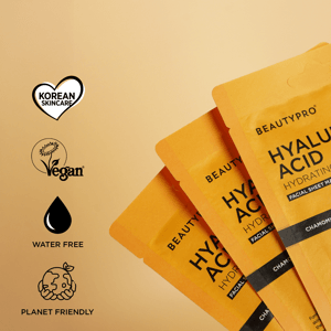 BEAUTYPRO HYALURONIC ACID Hydrating Facial Sheet Mask